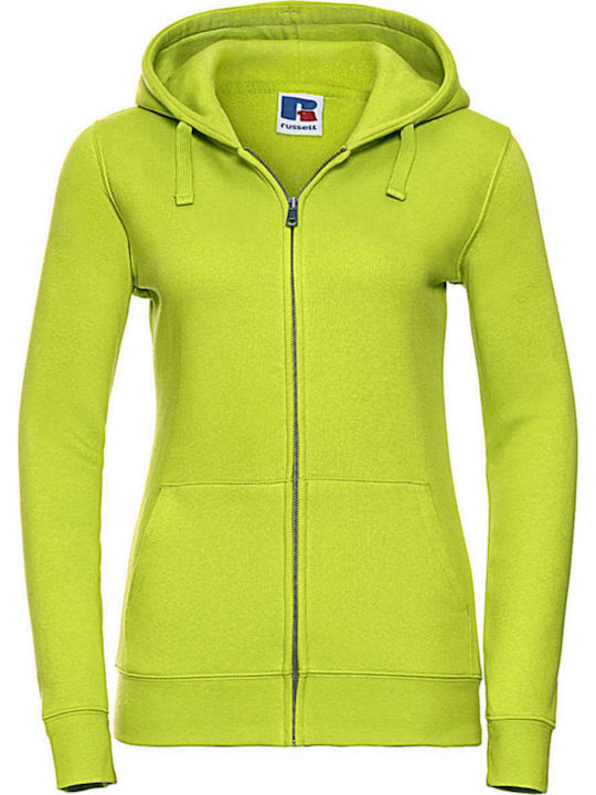 Russell Europe Women's Long Sleeve Promotional Cardigan Lime