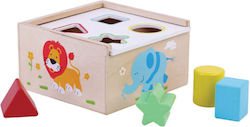 Jumini Shape Sorting Toy Shape Sorter made of Wood for 12++ Months