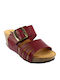 211-75933-08 Platforme Dama În Stil Παντόφλες Culoare Roșu