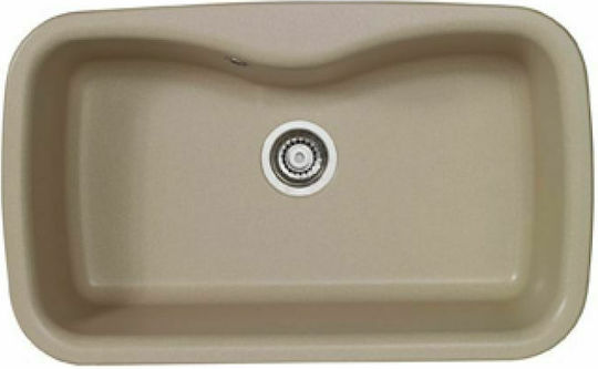 Gloria Sodo 37-2321 Drop-In Sink Synthetic Granite W83xD51cm Bezz Brown