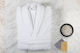 Aigaion Nua Cotton Halat de baie cu Guler Alb 320gr/m²