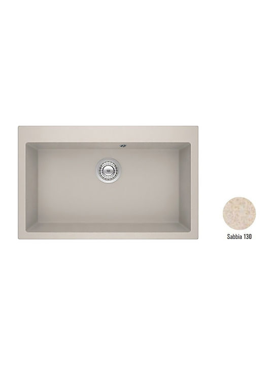 Crown Quadra Q-81 6781 6781-130 Drop-In Мивка о...