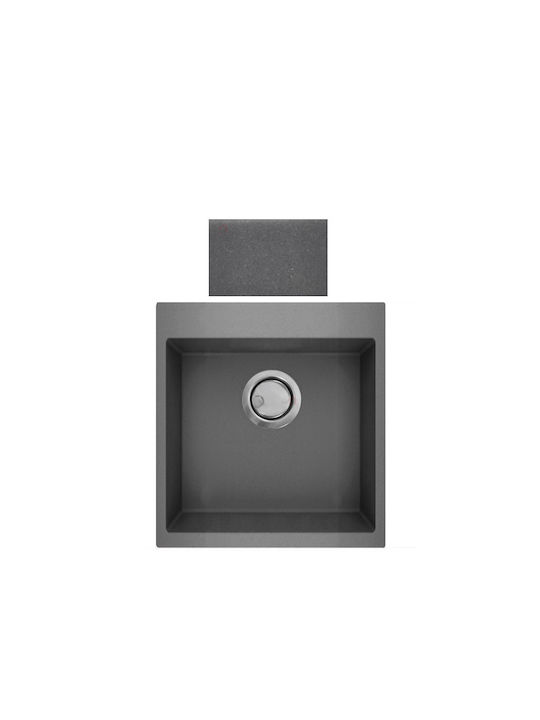 Crown Quadra Q-45 6745 Ένθετος Νεροχύτης από Συ...
