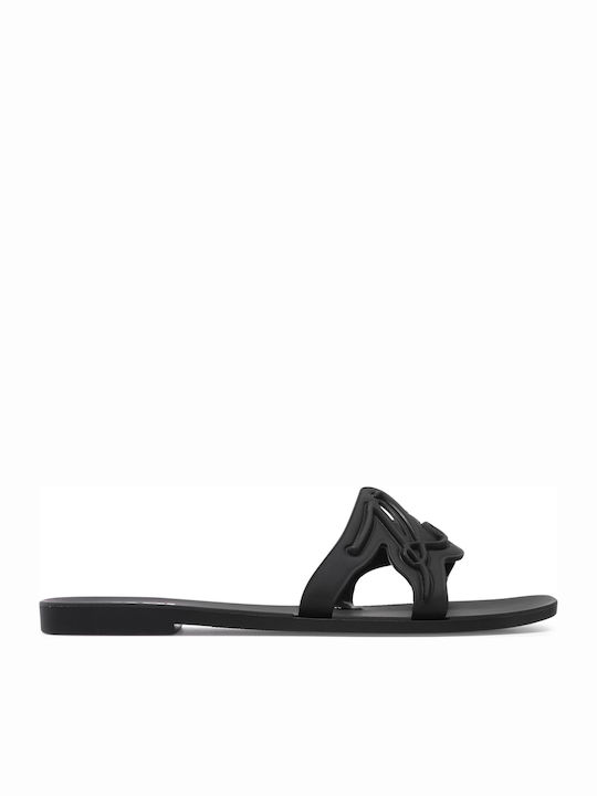 Karl Lagerfeld Women's Flat Sandals in Black Color