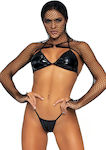 Leg Avenue Kink Set Three Pieces Black