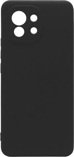 Senso Liquid Back Cover Σιλικόνης Μαύρο (Xiaomi Mi 11)