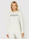 Guess Women's Blouse Cotton Long Sleeve White