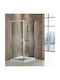 Axis Pivot SPX PX70C-100 SPX Duschwand für Dusche mit Aufklappbar Tür 67-71x185cm Sauberes Glas