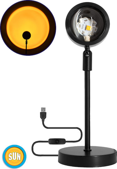 GloboStar Прожектор Осветително Тяло Sun 180° LED Залез GloboStar Прожектор Осветително Тяло Sun 180° LED Залез
