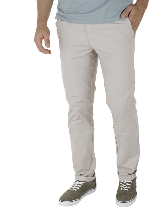 Double Men's Trousers Chino Beige