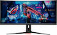 Asus ROG Strix XG349C Ultrawide IPS HDR Curved Gaming Monitor 34.1" QHD 3440x1440 180Hz με Χρόνο Απόκρισης 1ms GTG