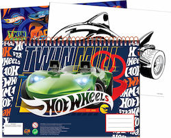 Gim Drawing Pad Hotwheels Twinmill 23x33cm 40 Φύλλα με Stickers C4 22.9x32.4cm 40 Sheets