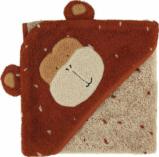 Trixie Baby Bath Towel Hooded 75x75cm