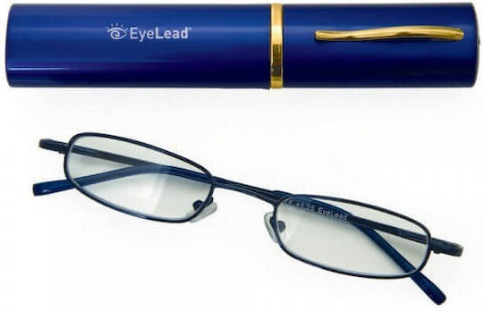 Eyelead P 203 Reading Glasses +2.75 Pocket Blue