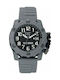 CAT Barricade Watch Battery with Gray Rubber Strap