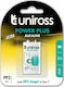 Uniross Alkaline Batteries 9V Power Plus 9V UNALR9VPP-B1