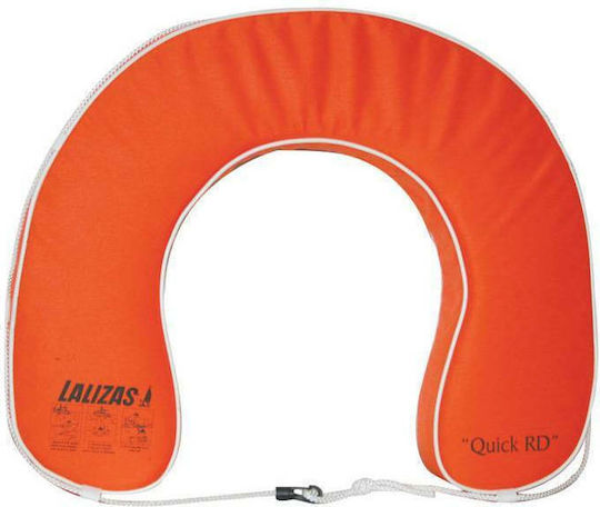Lalizas Quick RD Life Jacket Horseshoe Buoy Adults Σωσίβιο Πέταλο 142Ν Πορτοκαλί