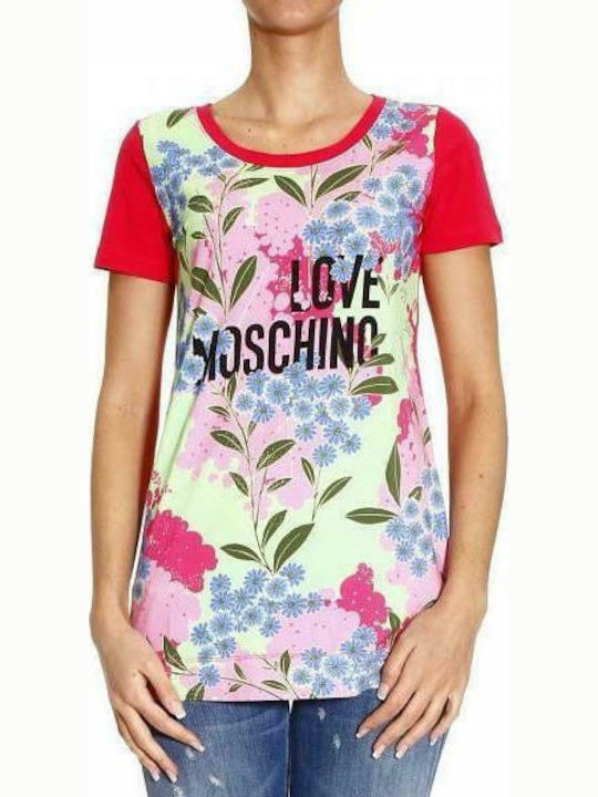 Moschino W4F9822E1257 Women's T-shirt Floral Multicolour