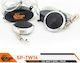 SP Audio Σετ Tweeter Αυτοκινήτου Στρογγυλά TW14 98dB