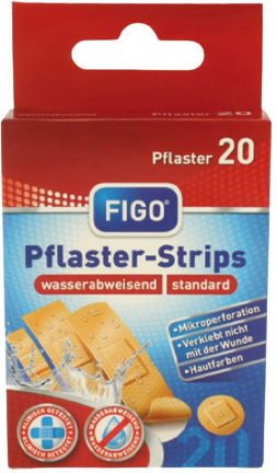 Figo Impermeabil Plasturi Autoadezivi Pflaster Strips 20buc