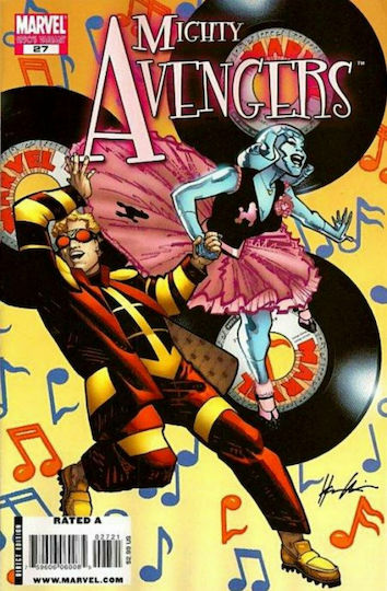 Mighty Avengers, Vol. 14 #27 1950's Variant Cover (2009) Mighty Avengers, Vol. 14 #27 1950's Variant Cover (2009)