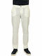 Trussardi Men's Trousers Chino Elastic White 52P00000-1T002638-W010