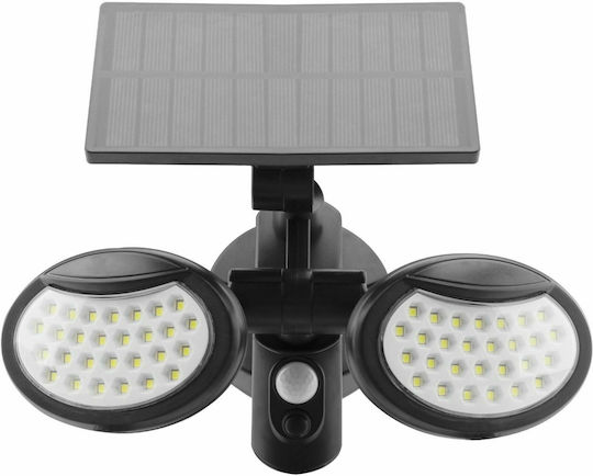 Entac ESL2H-SMD Επιτοίχιο Ηλιακό Φωτιστικό 10W 400lm με Αισθητήρα Κίνησης και Φωτοκύτταρο IP65