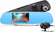 1080P Mirror Car DVR Set with Rear Camera, 4.3" Display with Clip