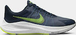 Nike Winflo 8 Ανδρικά Αθλητικά Παπούτσια Running Μπλε