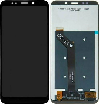 Οθόνη LCD mit Touchscreen für Redmi 5 Plus (Schwarz)