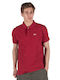 Basehit Men's Short Sleeve Blouse Polo Burgundy