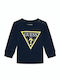 Fleece Kids Sweatshirt Navy Blue Core