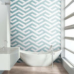 Ravenna Porto Capri Floor Interior Matte Porcelain Tile 25x22cm Aqua