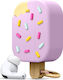 Elago Ice Cream Case Husă cu cârlig în culoarea Roz pentru Apple AirPods Pro
