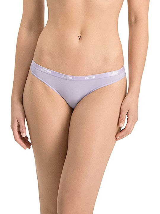 Puma Damen Slip 2Pack Lila