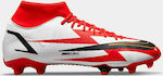 Nike Superfly 8 Academy CR7 Ψηλά Ποδοσφαιρικά Παπούτσια με Τάπες Πολύχρωμα