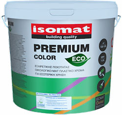 Isomat Premium Color Eco Plastik Farbe für Innenbereich Verwendung Weiß 750ml Isomat Premium Color Eco Plastik Farbe für Innenbereich Verwendung Weiß 750ml