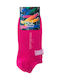 Dal 904 Women's Solid Color Socks Fuchsia
