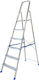 Pankoskal Economy Scară Aluminiu cu 8+1 Trepte 261buc