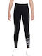 Colant Copii Sportiv Lung Negru FAVORITES