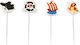 Amscan Birthday Candle Multicolored 4pcs 9902128