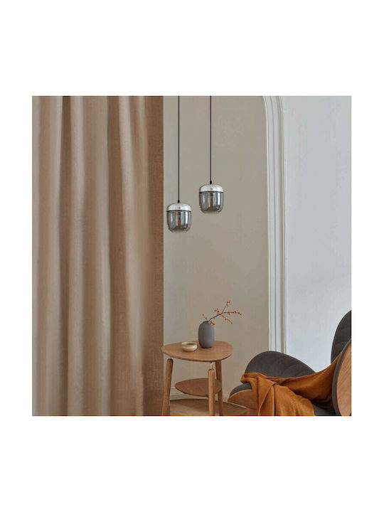 Umage Acorn Smoked Pendant Light Gray with Socket E27 14cm