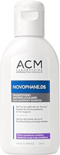 ACM Novophane DS Anti-Dandruff Σαμπουάν Kατά της Πιτυρίδας & της Ξηροδερμίας για Όλους τους Τύπους Μαλλιών 125ml