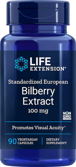 Life Extension Bilberry Extract 100mg 90 veg. caps Bilberry