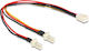 DeLock 3-Pin Fan - 3-Pin Fan Cable 0.22m Πολύχρωμο 89343