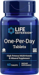 Life Extension One-Per-Day Vitamină pentru Energie 60 file