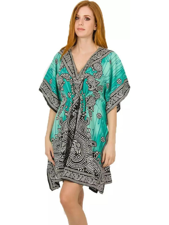 Rima Beachwear Γυναικείο Κοντό Καφτάνι Παραλίας...