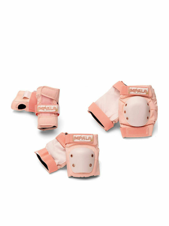 Impala Protective Set Protective Gear Set for Rollers Pink Protective Set