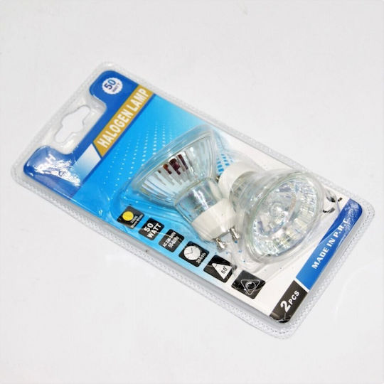 Λάμπα Αλογόνου για Ντουί G9 με Ισχύ 50W 220-240V
