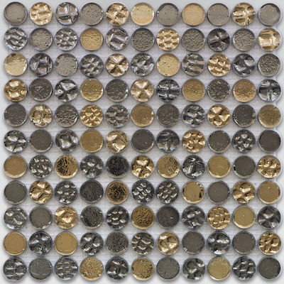 Ravenna Coin 007905 Placă Perete Interior Sticlă Mat 29.8x29.8cm Mix